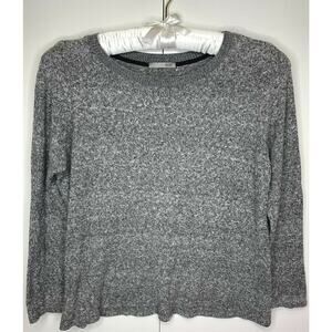 ZARA WB Collection Sweater EUR Med V Neck Gray